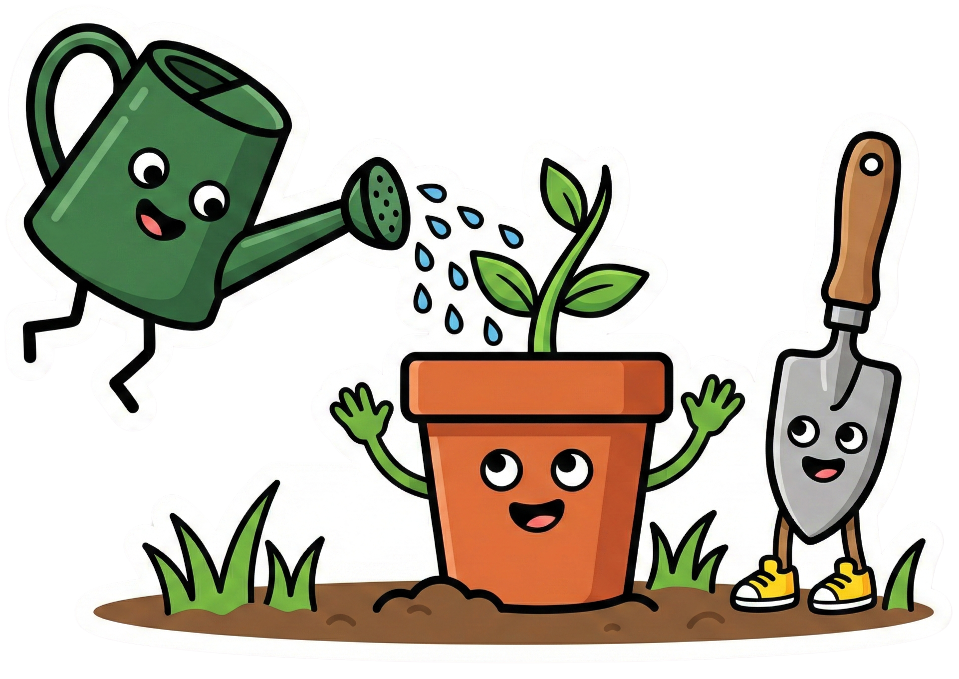 Plants and flowers at the nursery